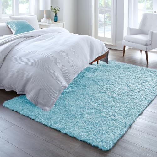 5x8 Light Blue Rugs for Living Room (Light Blue / 5' x 8' (Rectangular))