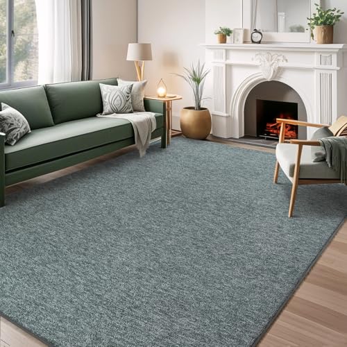 4x6 Area Rugs for Living Room Non Slip Bedroom Rug (4' x 6' (Rectangular) / Grey and White)