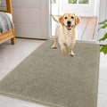 Dog Door Mat for Muddy Paws 44x32 (Warm Taupe / 44" X 32")