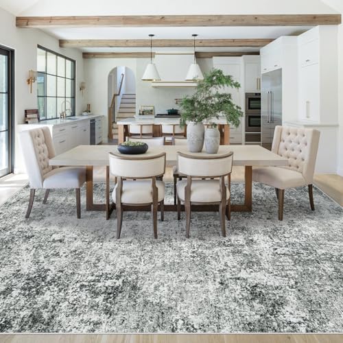 8x10 Area Rugs for Living Room (Grey / 8' x 10' (Rectangular))