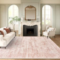 9x12 Area Rugs for Living Room Washable Rug Non (Pink / 9' x 12' (Rectangular))