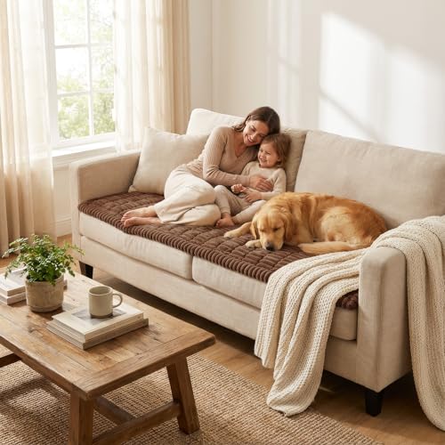 Couch Cover for Dogs (Brown / 27.6"x59")