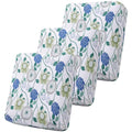 Printed Couch Cushion Covers (Light Green / Seat 3 Pack)