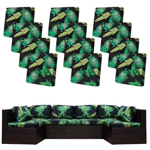 12 Pcs Outdoor Cushion Covers (Summer / 12PCS)