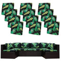 12 Pcs Outdoor Cushion Covers (Summer / 12PCS)