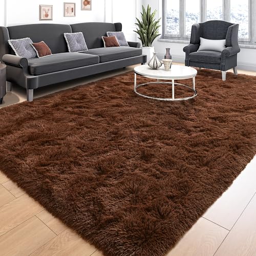 5x8 Brown Area Rugs for Living Room Bedroom (Brown / 5' X 8' (Rectangular))