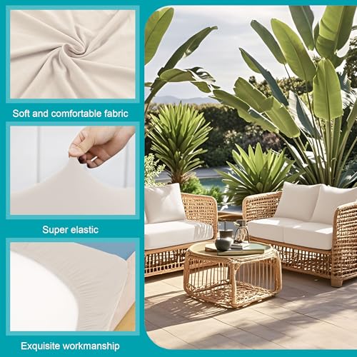 12 Pcs Outdoor Cushion Covers