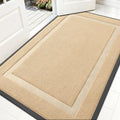 Front Door Mat Outside 59x34 (Beige / 59" x 34")