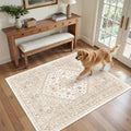 3x5 Rug for Entryway (Cream/Beige / 3' x 5' (Rectangular))