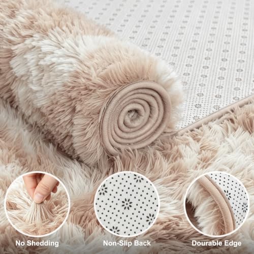 Shag Area Rugs for Bedroom Living Room