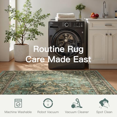 9x12 Green Area Rugs for Bedroom Living Room (Sunflower Green / 9' x 12' (Rectangular))