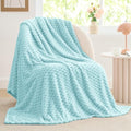 Cloud Blue Throw Blanket for Couch (Cloud Blue / Throw(50"x60"))