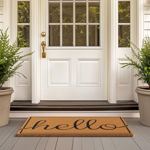 Natural Coco Coir Non (Hello Script / 24x36)