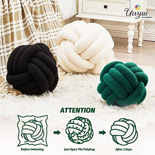 Knot Pillow Ball (Dark Green / Medium (Pack of 1))
