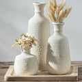 Ceramic Vase Set of 3 (011 - White)