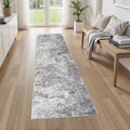 2x8 Washable Runner Rug for Hallway (Grey / 2' x 8' (Runner))