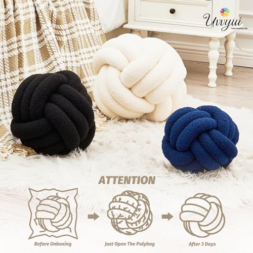 Knot Pillow Ball (Beige / Medium (Pack of 1))