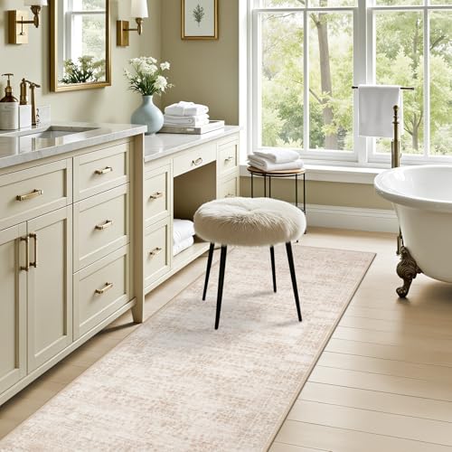Hallway Runner Rug (Beige Brown / 2'6" x 8' (Runner))