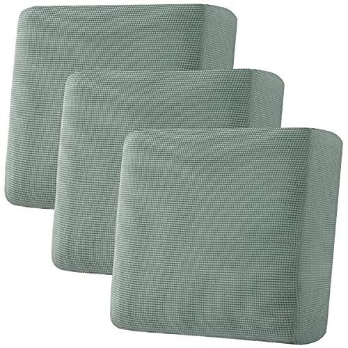 Super Stretch Individual Seat Cushion Covers (Sage / 3 Cushion XL Sofa)
