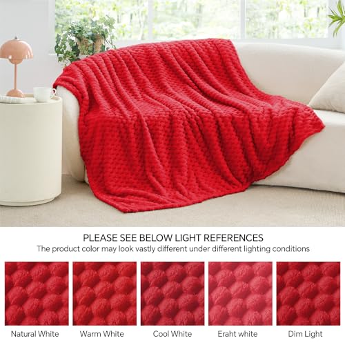 Red Twin Blanket for Couch (Red / Twin(60"x80"))