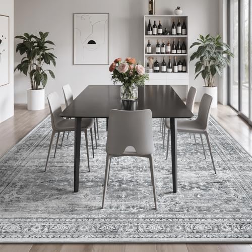8x10 Area Rug for Living Room (Blue/Grey / 8' X 10' (Rectangular))