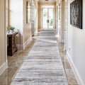 3x15 Washable Runner Rug for Hallway (Beige/Grey / 3' x 15' (Runner))