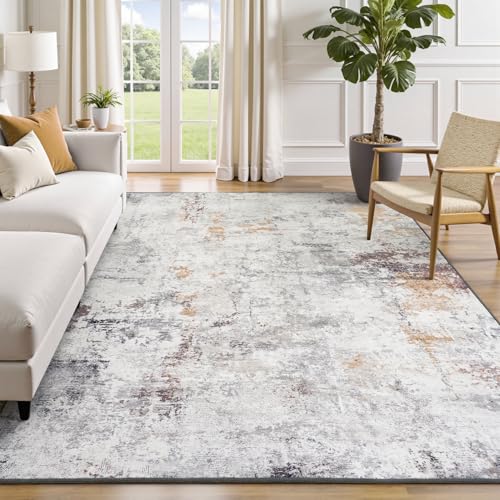 5x7 Area Rugs for Living Room (Sandstone Beige Grey / 5' x 7' (Rectangular))