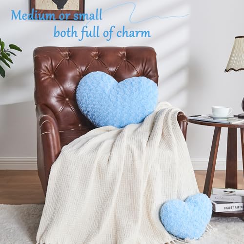 Blue Throw Pillows (Blue / Large - 20" x 15")