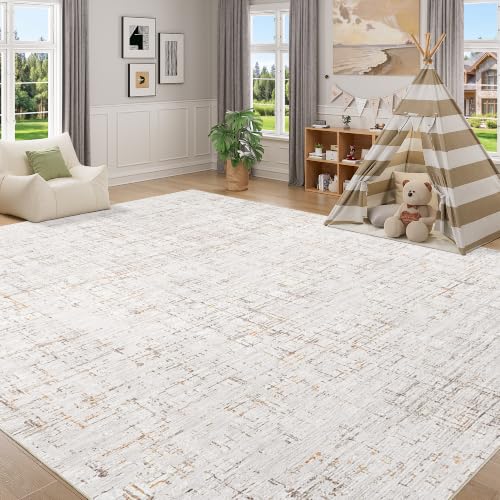8x10 Washable Area Rugs (Orange/Brown / 8' x 10' (Rectangular))