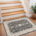 2x3 Washable Hallway Runner Rug (Black / 2' x 3' (Rectangular))