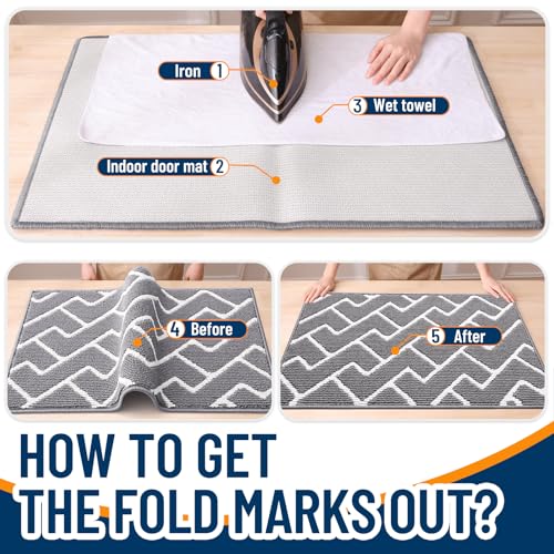 Front Door Mat 40x32 (Grey / 40" X 32")