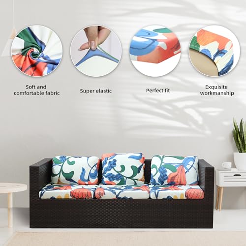 8 Pcs Outdoor Cushion Covers (Fairy Tales / 8PCS)