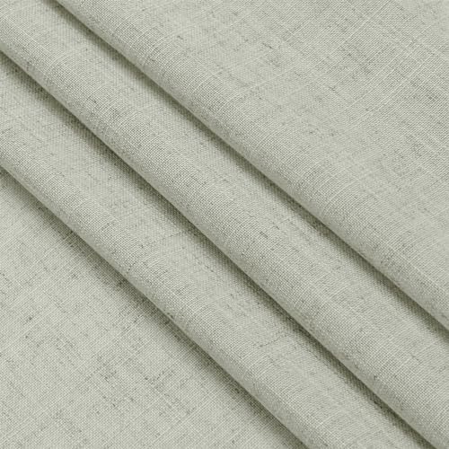 Sage Green Curtains 92 Inch Length 2 Panels Back Tab Pocket Light Filtering Semi Sheer Drapes Linen Cotton Textured Airy Farmhouse Sage Living Room Decor Light Green Curtains for Bedroom (52"W x 92"L (Pack of 2) / Sage Green)
