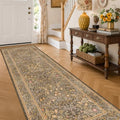 3x10 Long Runner Rugs for Hallway Non Slip (Gold Brown / 3' x 10' (Runner))