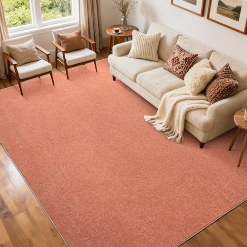 5x7 Orange White Area Rug Non (03 Orange/White / 5' x 7' (Rectangular))