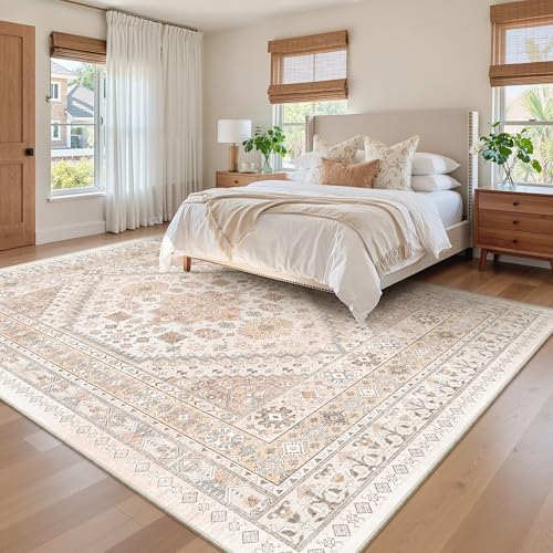 8x10 Area Rugs for Living Room (Pink/Grey / 8' x 10' (Rectangular))