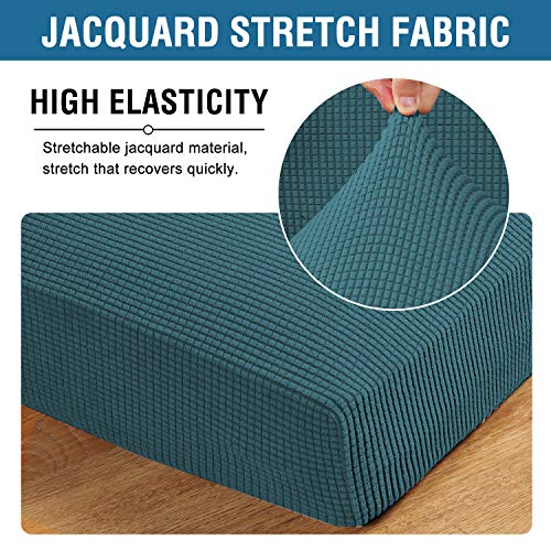 High Stretch Couch Cushion Covers (Deep Teal)