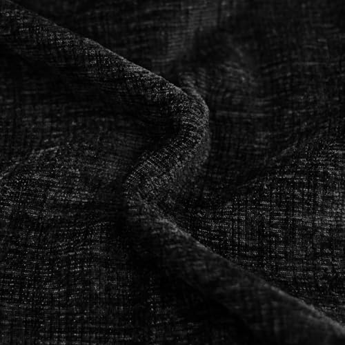 Decorative Couch Throw Pillow Covers 24 X 24 Inches Black (24" x 24" (Pack of 2) / Black)