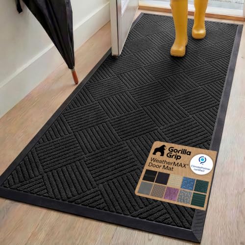WeatherMAX Door Mat (Black Diamond / 72" x 24")