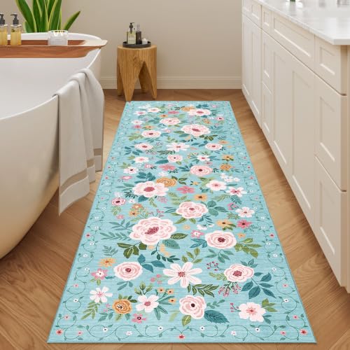 2.6x8 Runner Rug (Teal / 2'6" x 8' (Rectangular))