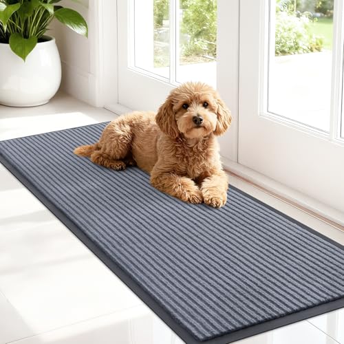 Front Door Mat 47x17 (Ash Grey / 47" X 17")