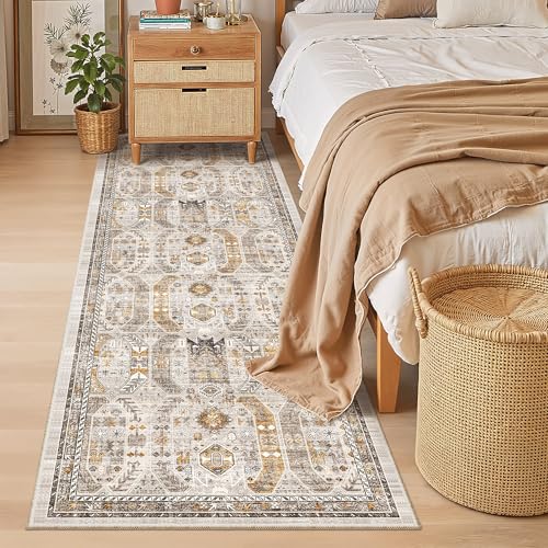 Hallway Runner 3x8 (Brown/Gold / 3' x 8' (Runner))