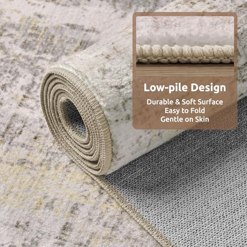5 x 7 Area Rugs for Living Room (Beige / 5' x 7')
