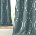 Blackout Curtains Panels for Living Room (1 - Greyish Blue / 52"W x 84"L (Pack of 2))