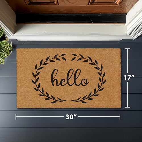 Natural Coco Coir Non (Hello / 17x30)