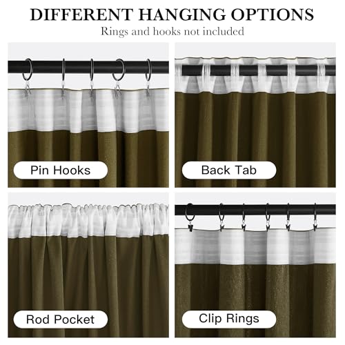 Mustard Yellow Velvet Curtains 84 inches for Bedroom Living Room (Mustard / 52"W x 84"L (Pack of 2))