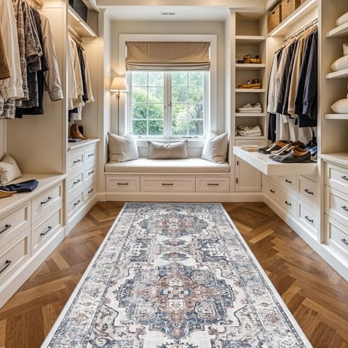 4x10 Washable Hallway Runner Rug (4' x 10' (Rectangular) / Brick)