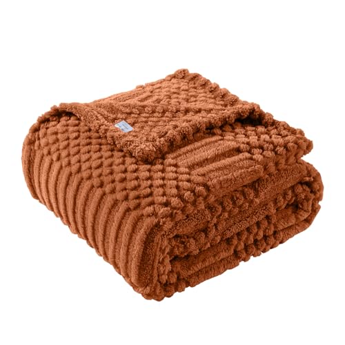 Rust Throw Blanket (Rust / Throw(50x60))