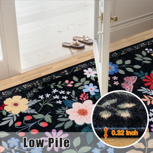 Area Rug 10x12 Living Room (Black / 10' x 12' (Rectangular))