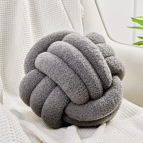 Knot Pillow Ball (Dark Gray / Small (Pack of 1))